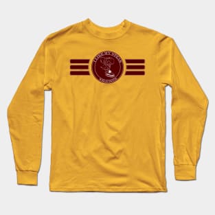 Weld Done (Dark Red) Long Sleeve T-Shirt